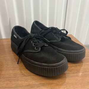 Platform Sole Vans size 8W